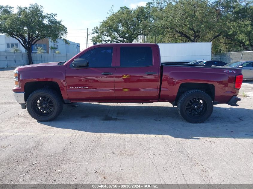 2014 Chevrolet Silverado 1500 K1500 Lt VIN: 3GCUKREC7EG436835 Lot: 40438756