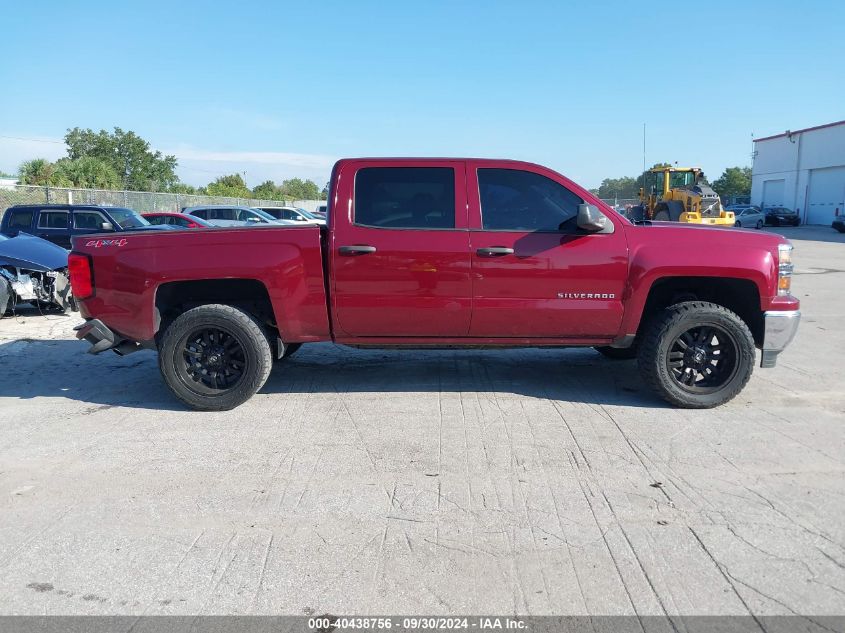 2014 Chevrolet Silverado 1500 K1500 Lt VIN: 3GCUKREC7EG436835 Lot: 40438756