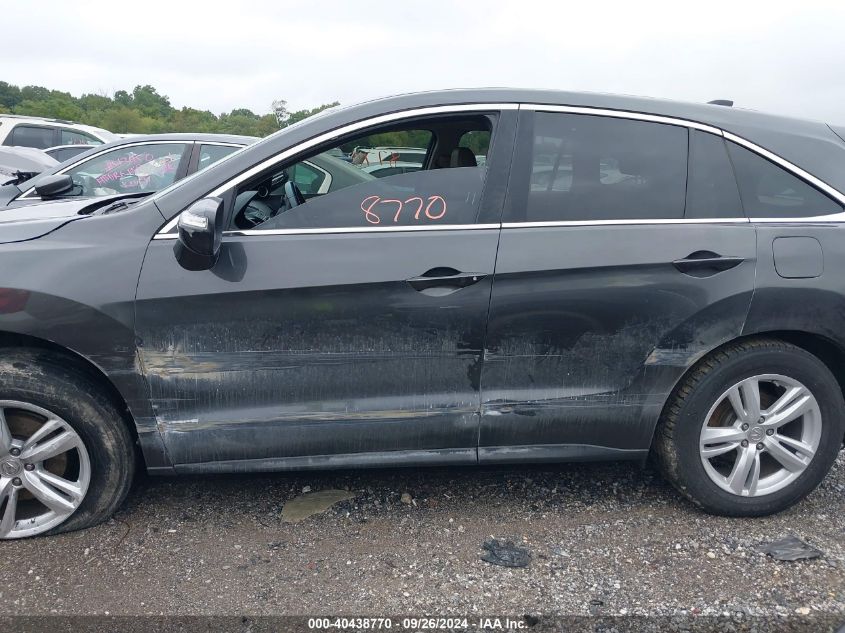 2015 Acura Rdx VIN: 5J8TB4H58FL024425 Lot: 40438770