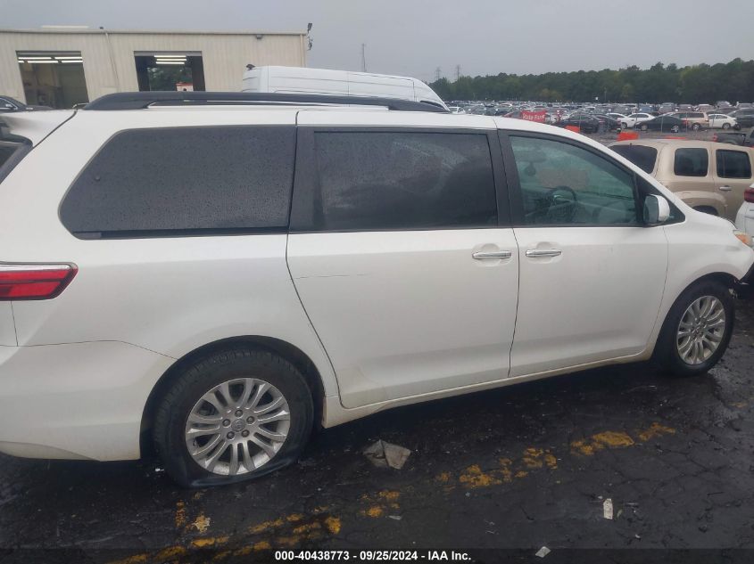 2017 Toyota Sienna Xle 8 Passenger VIN: 5TDYZ3DC4HS802980 Lot: 40438773