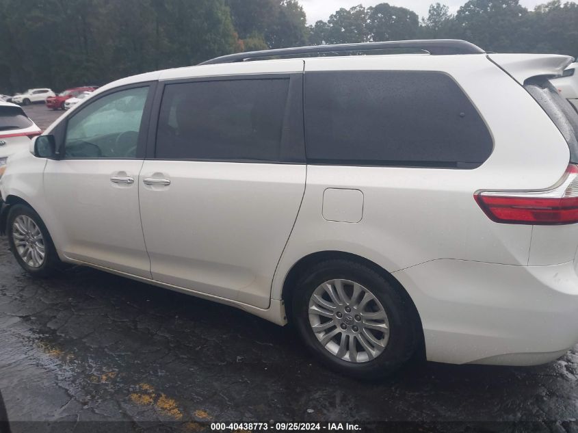 2017 Toyota Sienna Xle 8 Passenger VIN: 5TDYZ3DC4HS802980 Lot: 40438773