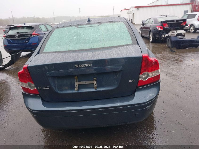 2007 Volvo S40 2.4I VIN: YV1MS382972277810 Lot: 40438804