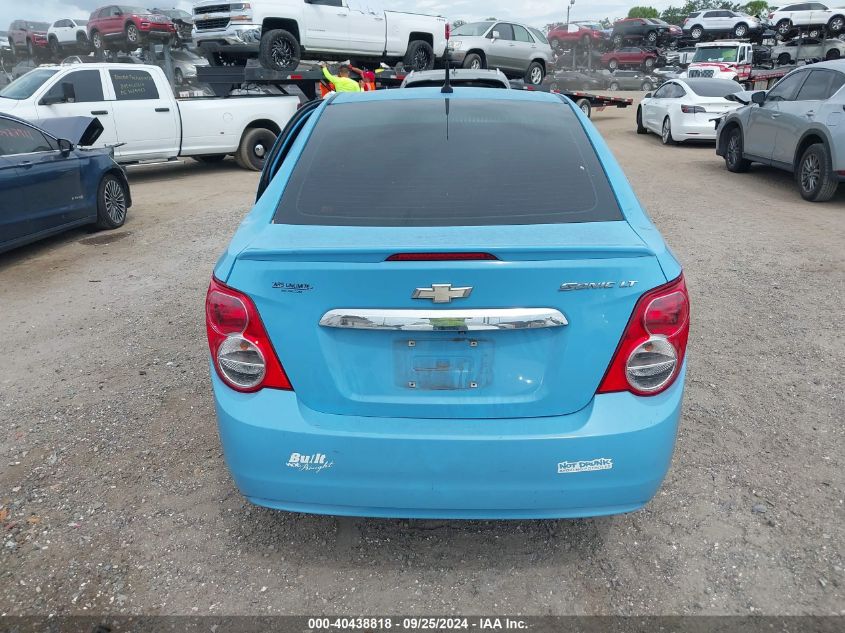 1G1JC5SH1E4157167 2014 Chevrolet Sonic Lt Auto