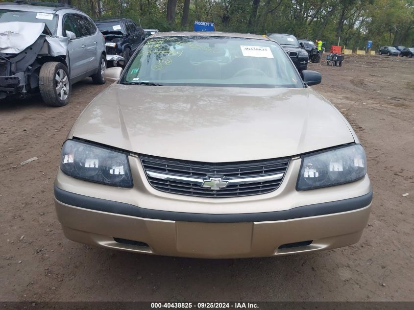 2005 Chevrolet Impala VIN: 2G1WF52E359385784 Lot: 40438825