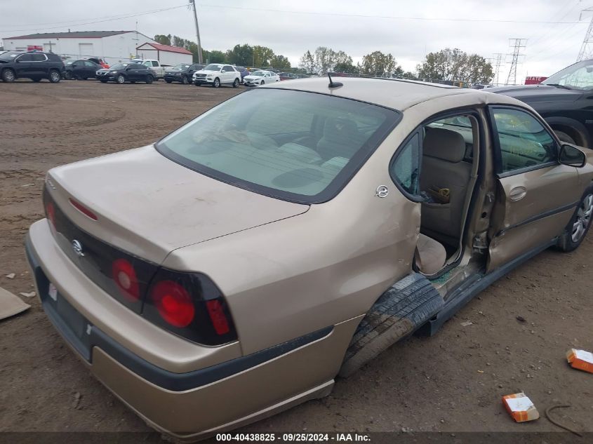 2005 Chevrolet Impala VIN: 2G1WF52E359385784 Lot: 40438825