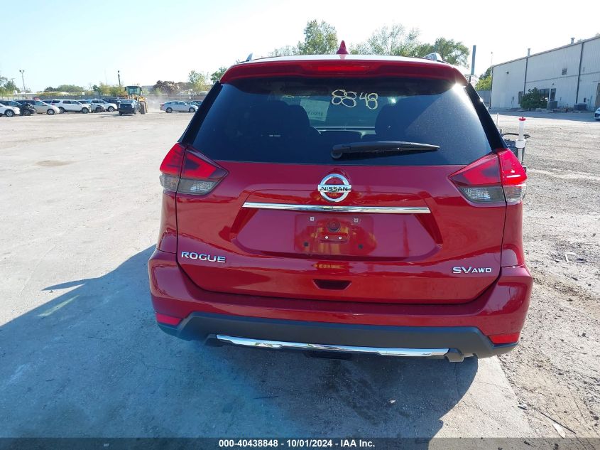 2017 Nissan Rogue Sv/Sl VIN: 5N1AT2MV1HC862274 Lot: 40438848