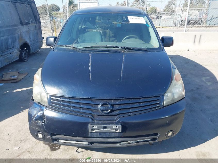 5N1BV28U49N108386 2009 Nissan Quest 3.5