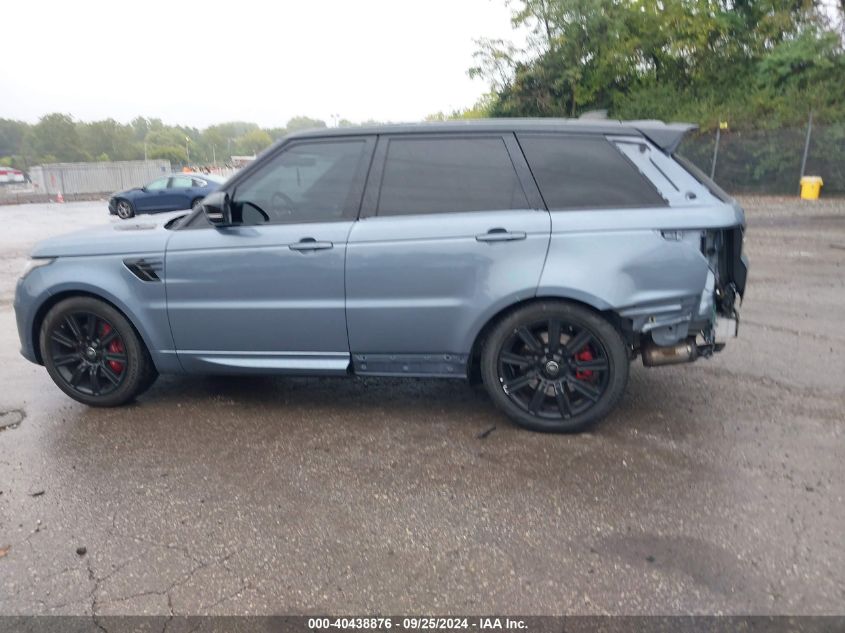 2019 Land Rover Range Rover Sport Hse Dynamic VIN: SALWV2SV7KA422806 Lot: 40438876