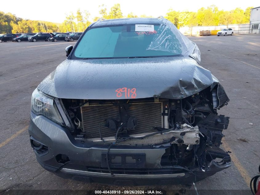 2017 Nissan Pathfinder S/Sv/Sl/Platinum VIN: 5N1DR2MM6HC696899 Lot: 40438918