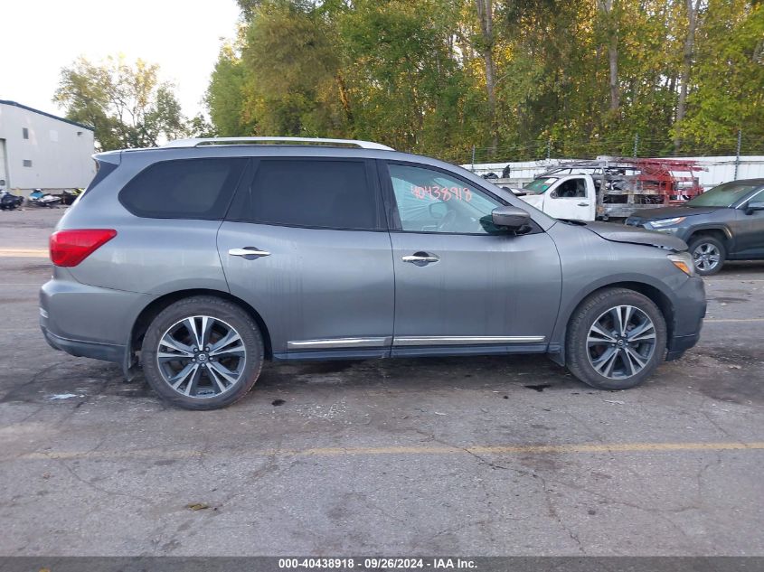 2017 Nissan Pathfinder S/Sv/Sl/Platinum VIN: 5N1DR2MM6HC696899 Lot: 40438918