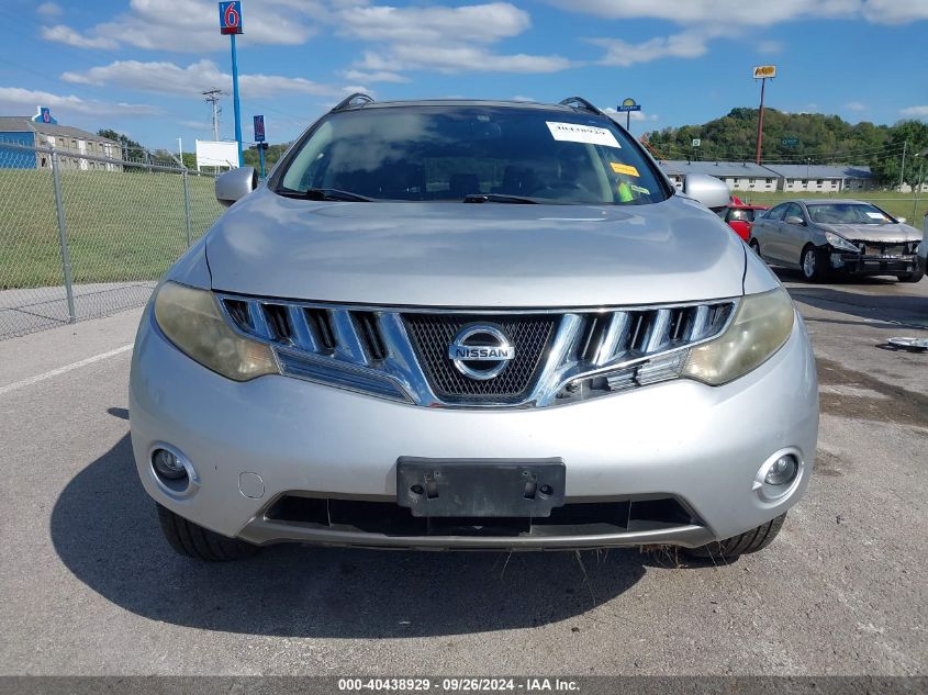 2009 Nissan Murano Le VIN: JN8AZ18W99W157288 Lot: 40438929