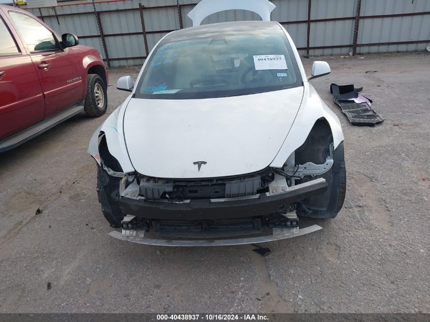 2021 Tesla Model 3 Standard Range Plus Rear-Wheel Drive VIN: 5YJ3E1EA5MF871084 Lot: 40438937