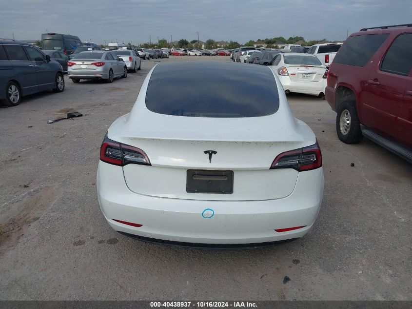 2021 Tesla Model 3 Standard Range Plus Rear-Wheel Drive VIN: 5YJ3E1EA5MF871084 Lot: 40438937