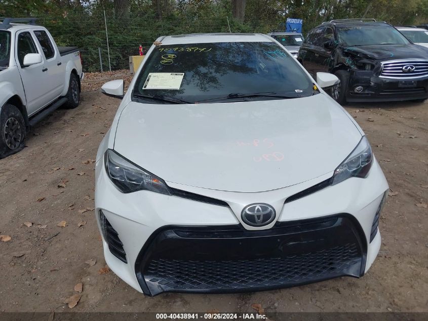 2017 Toyota Corolla Se VIN: 5YFBURHE5HP621351 Lot: 40438941