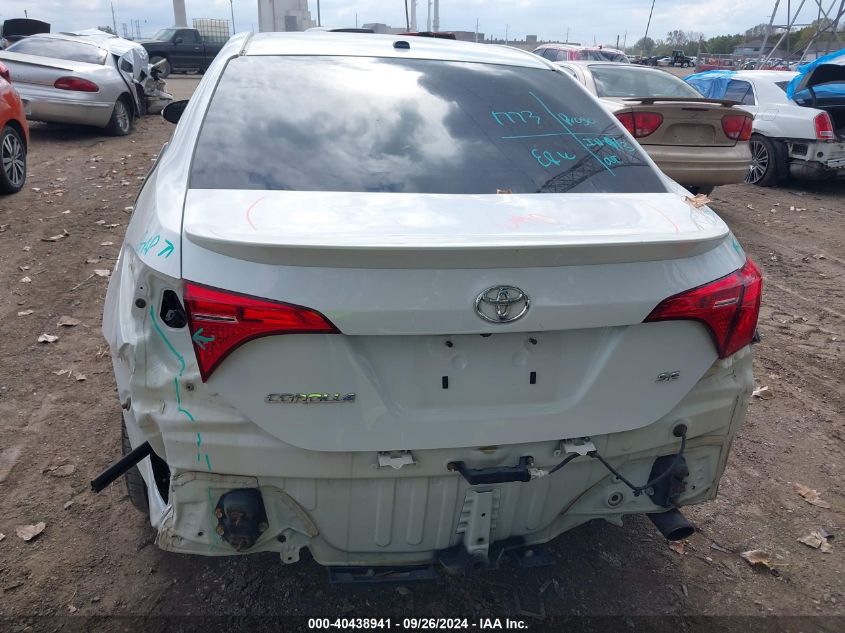 2017 Toyota Corolla Se VIN: 5YFBURHE5HP621351 Lot: 40438941