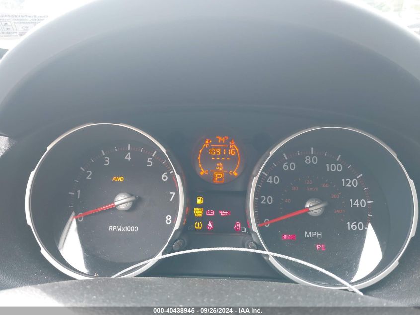 2009 Nissan Rogue Sl VIN: JN8AS58V69W187643 Lot: 40438945