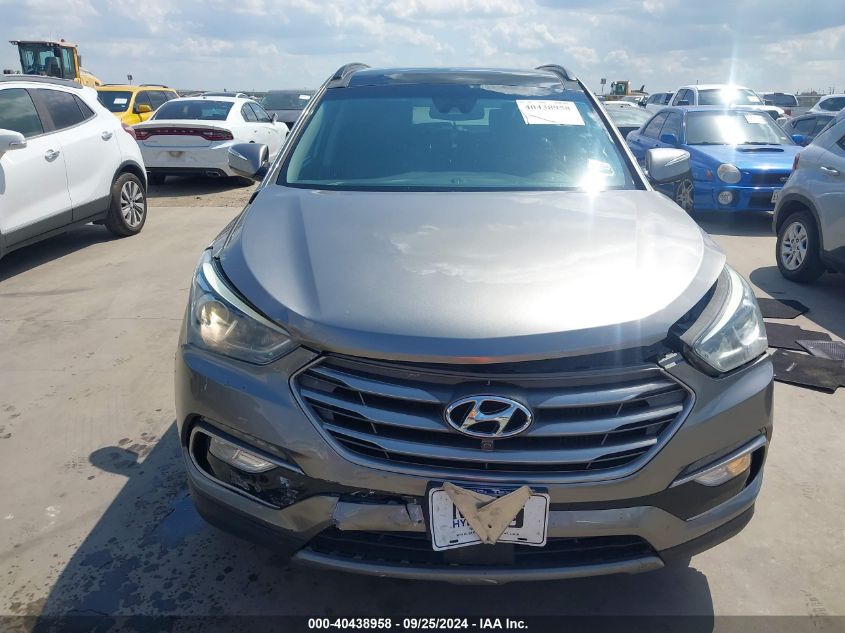 2017 Hyundai Santa Fe Sport 2.0T Ultimate VIN: 5XYZW4LA7HG481257 Lot: 40438958