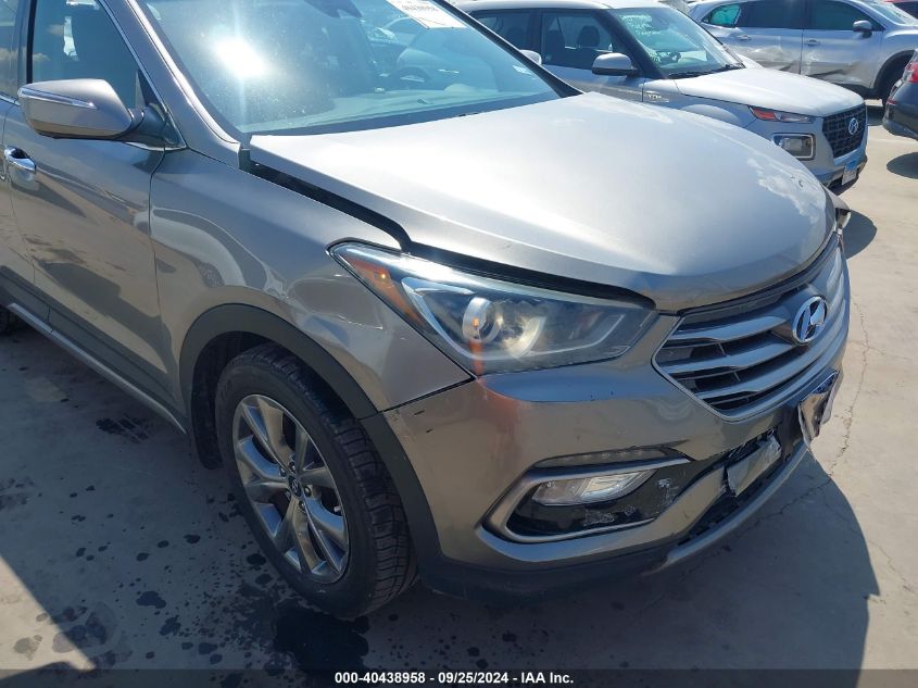 2017 Hyundai Santa Fe Sport 2.0T Ultimate VIN: 5XYZW4LA7HG481257 Lot: 40438958