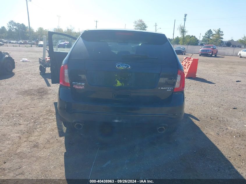 2013 Ford Edge Limited VIN: 2FMDK4KCODBE26118 Lot: 40438963