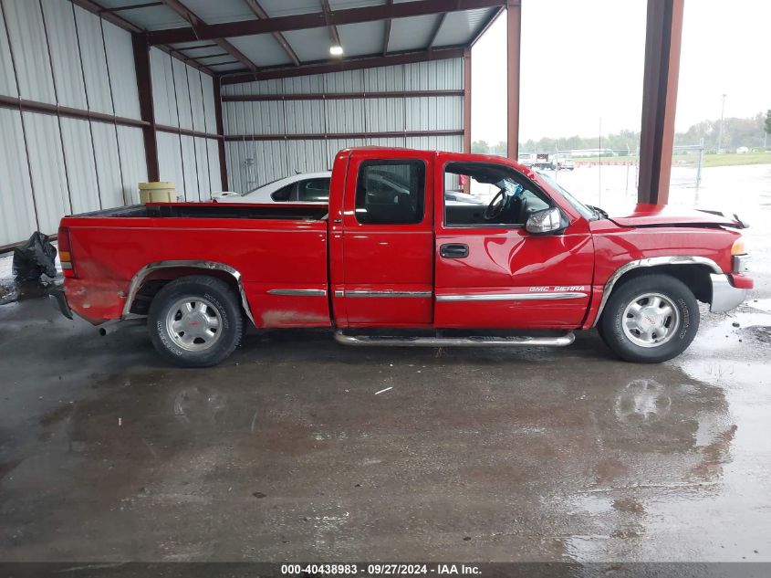 2000 GMC Sierra 1500 Sle VIN: 1GTEC19T9YZ155105 Lot: 40438983