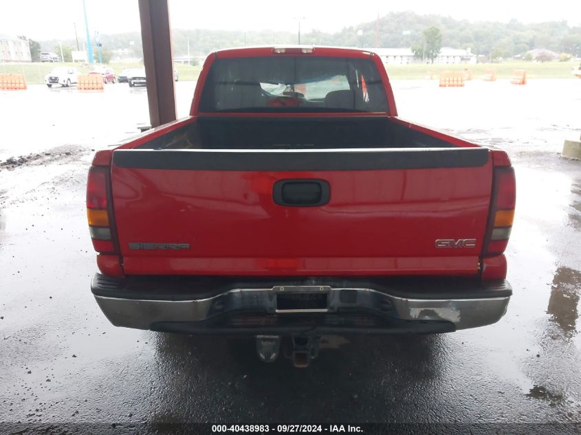 2000 GMC Sierra 1500 Sle VIN: 1GTEC19T9YZ155105 Lot: 40438983