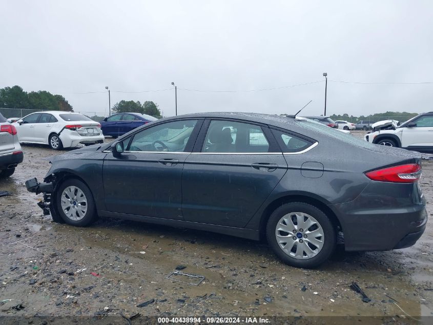 2019 FORD FUSION S - 3FA6P0G77KR126972