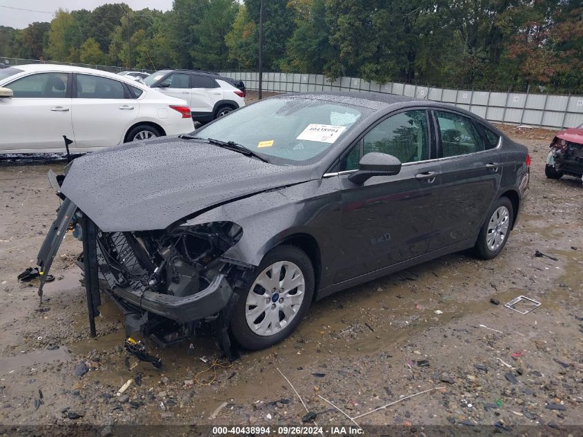 2019 FORD FUSION S - 3FA6P0G77KR126972