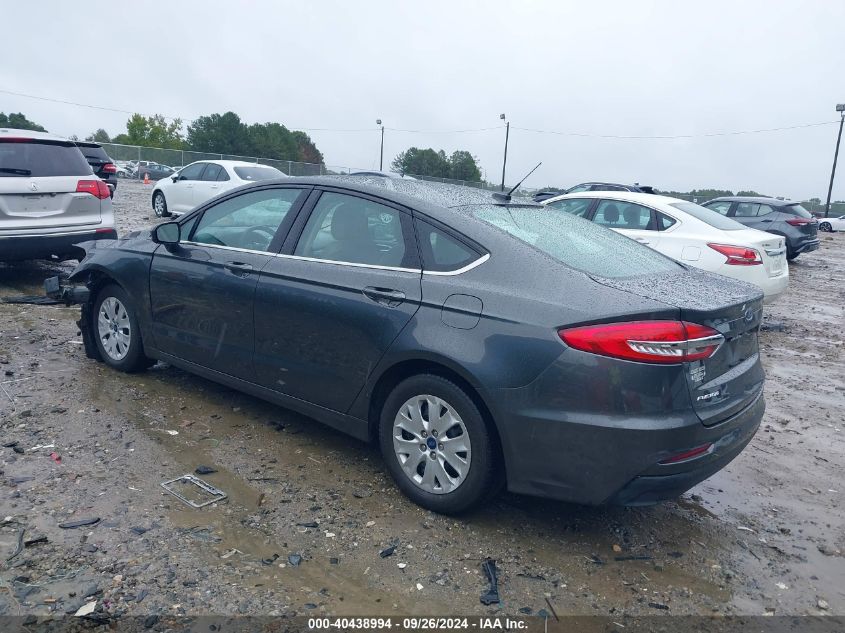 2019 FORD FUSION S - 3FA6P0G77KR126972