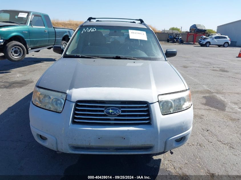 2007 Subaru Forester 2.5X VIN: JF1SG63627G712203 Lot: 40439014