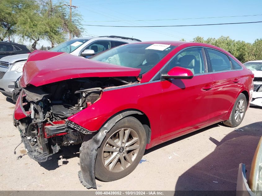 5NPE24AF8HH521637 2017 Hyundai Sonata Se