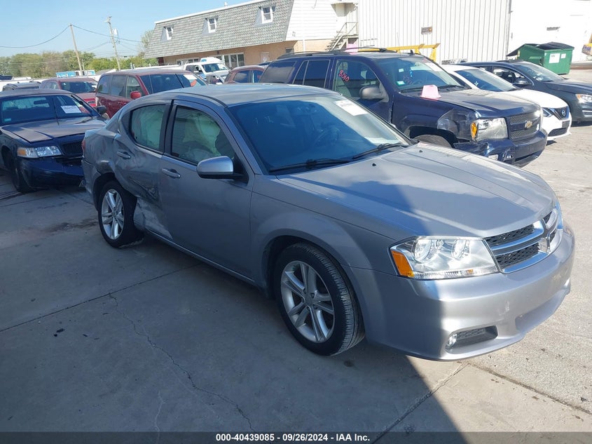 2013 DODGE AVENGER SXT - 1C3CDZCB6DN549136