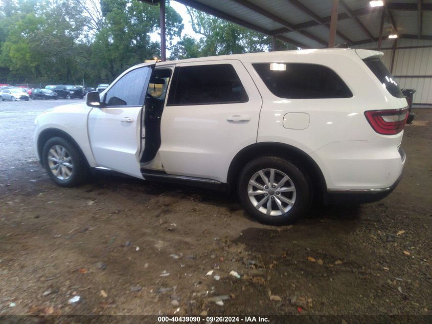 2015 Dodge Durango Sxt VIN: 1C4RDHAG4FC100776 Lot: 40439090