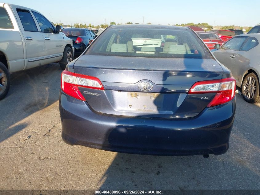 2014 Toyota Camry Le VIN: 4T4BF1FK8ER386710 Lot: 40439096