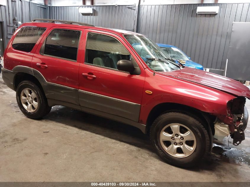 2003 Mazda Tribute Lx V6 VIN: 4F2CZ94123KM34472 Lot: 40439103