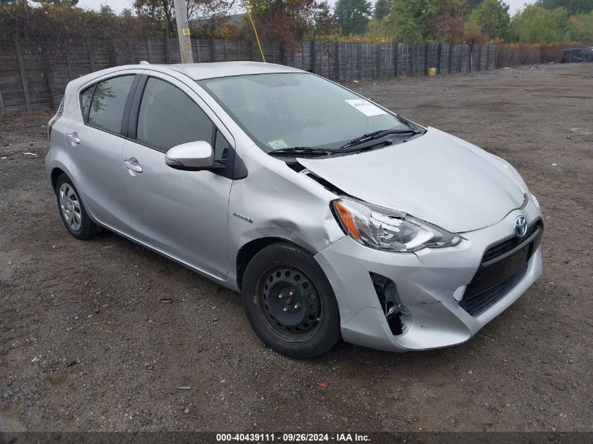 2015 Toyota Prius C Two VIN: JTDKDTB35F1101320 Lot: 40439111