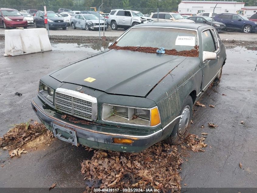 1MEBP9230FA642736 1985 Mercury Cougar