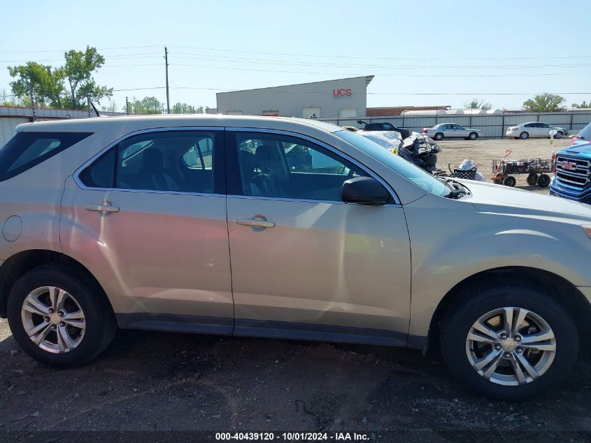 2GNALBEK3C6132884 2012 Chevrolet Equinox Ls