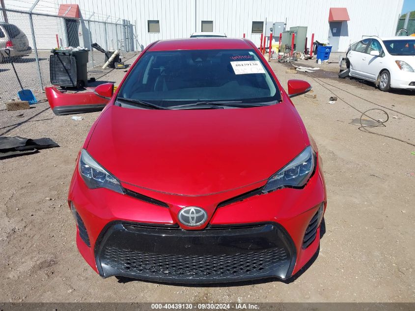 2017 Toyota Corolla Se VIN: 5YFBURHEXHP648559 Lot: 40439130