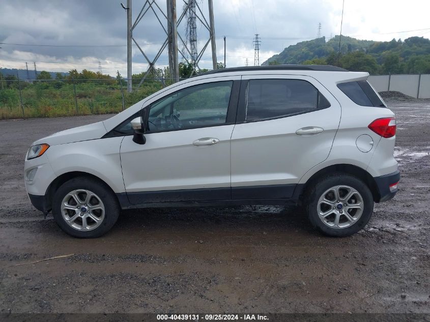 MAJ6S3GL8KC280599 2019 Ford Ecosport Se