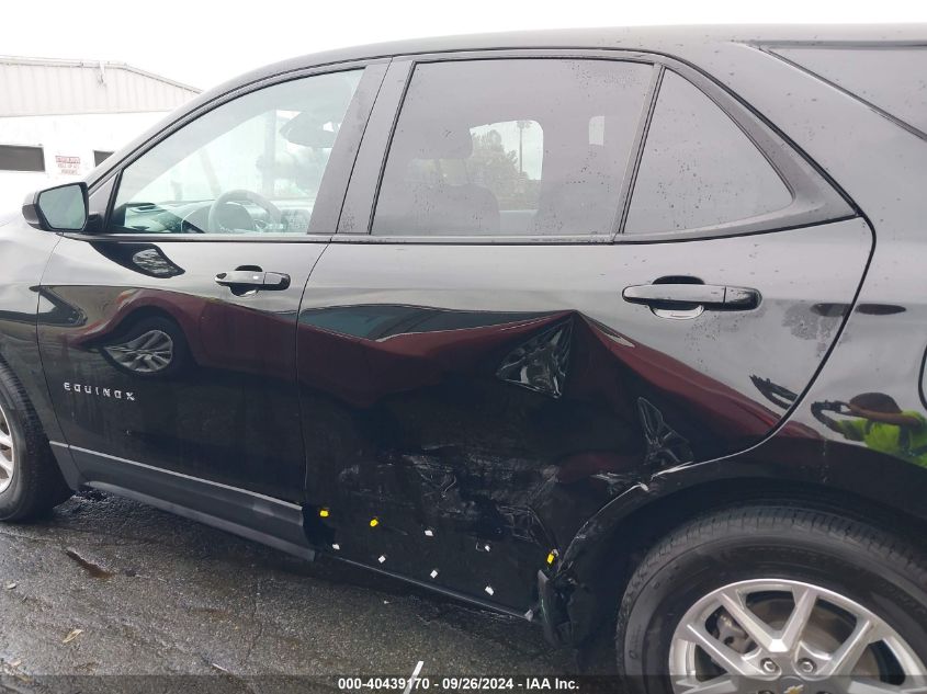 2022 Chevrolet Equinox Fwd Ls VIN: 2GNAXHEV7N6105403 Lot: 40439170