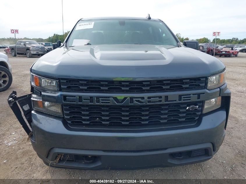 2021 Chevrolet Silverado 1500 4Wd Short Bed Custom VIN: 3GCPYBEK0MG169529 Lot: 40439182