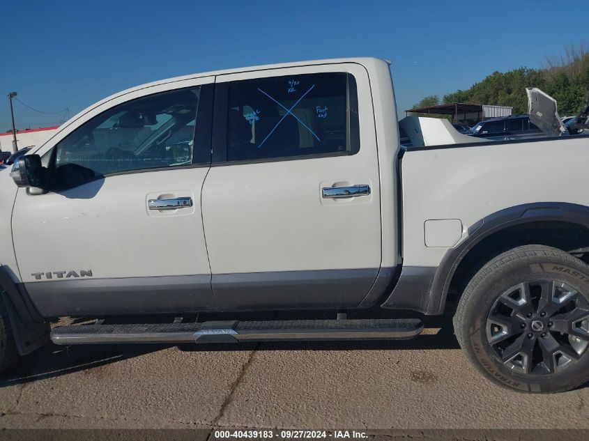 2022 Nissan Titan Platinum Reserve 4X4 VIN: 1N6AA1ED9NN107994 Lot: 40439183