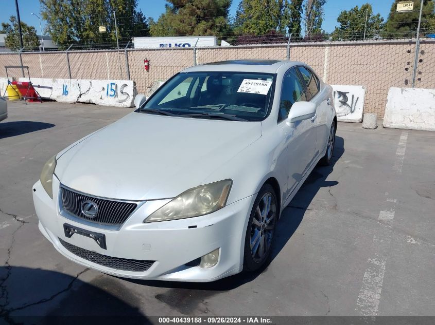 2007 Lexus Is 250 VIN: JTHBK262875038403 Lot: 40439188