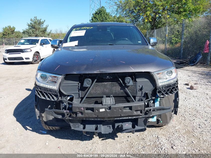 2018 Dodge Durango Citadel VIN: 1C4SDJETXJC210238 Lot: 40439189