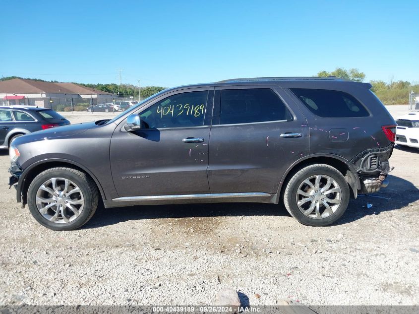 2018 Dodge Durango Citadel VIN: 1C4SDJETXJC210238 Lot: 40439189