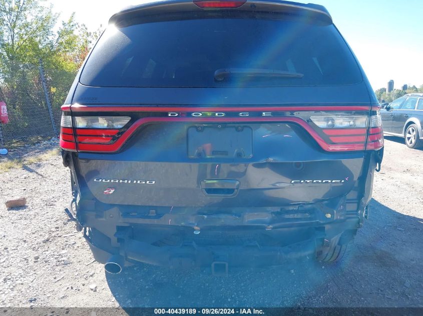 1C4SDJETXJC210238 2018 Dodge Durango Citadel