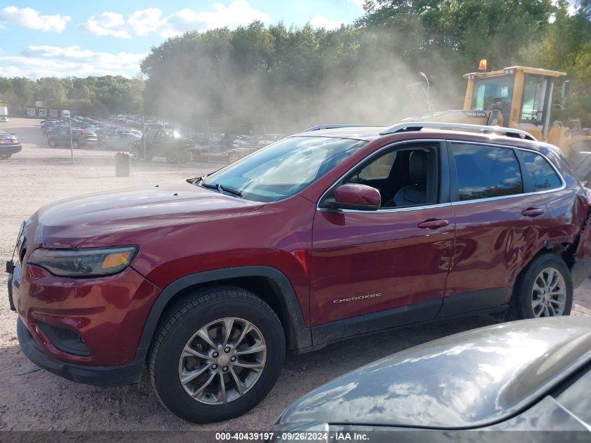 2019 Jeep Cherokee Latitude Plus 4X4 VIN: 1C4PJMLX2KD309637 Lot: 40439197