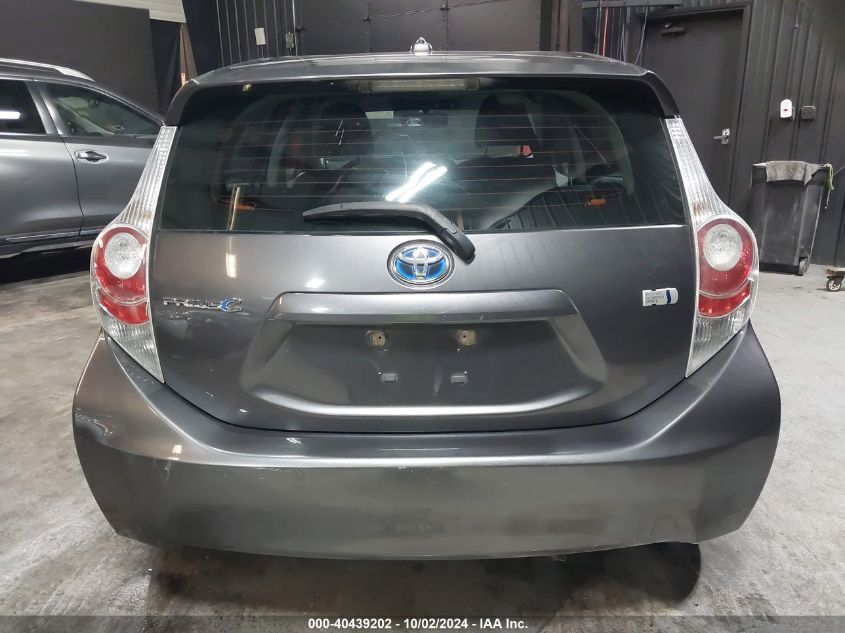 2014 Toyota Prius C Four/One/Three/Two VIN: JTDKDTB39E1560882 Lot: 40439202