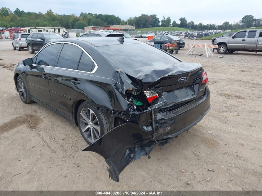 2018 Subaru Legacy 2.5I Limited VIN: 4S3BNAN65J3009287 Lot: 40439203