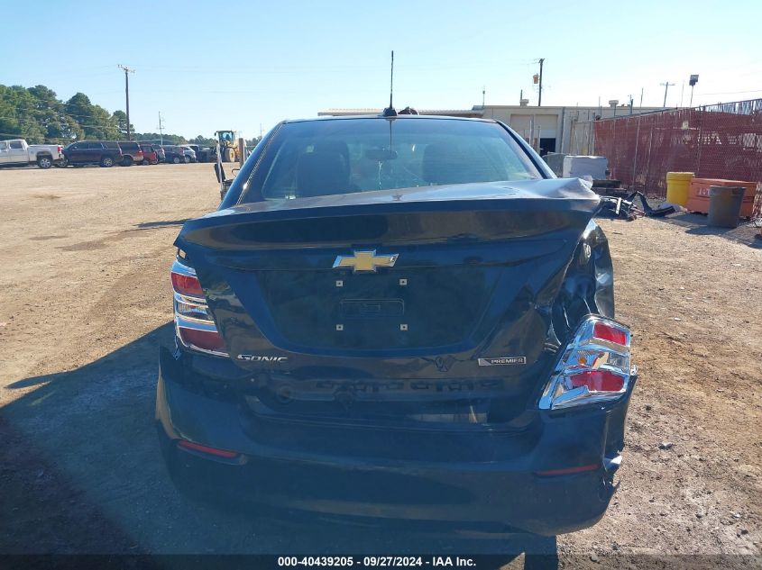 1G1JF5SB0K4122313 2019 Chevrolet Sonic Premier Auto